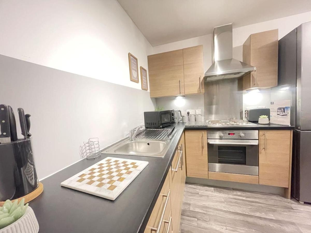 Cityfront Cosy Apt Near City Centre & Etihad Stadium, Free Parking Manchester Extérieur photo